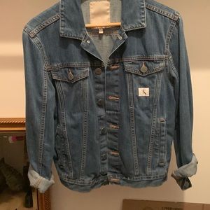 Small Calvin Klein jeans jean jacket